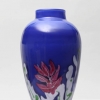 Ermanno Nason, Vaso blu con decoro floreale (1963-72)