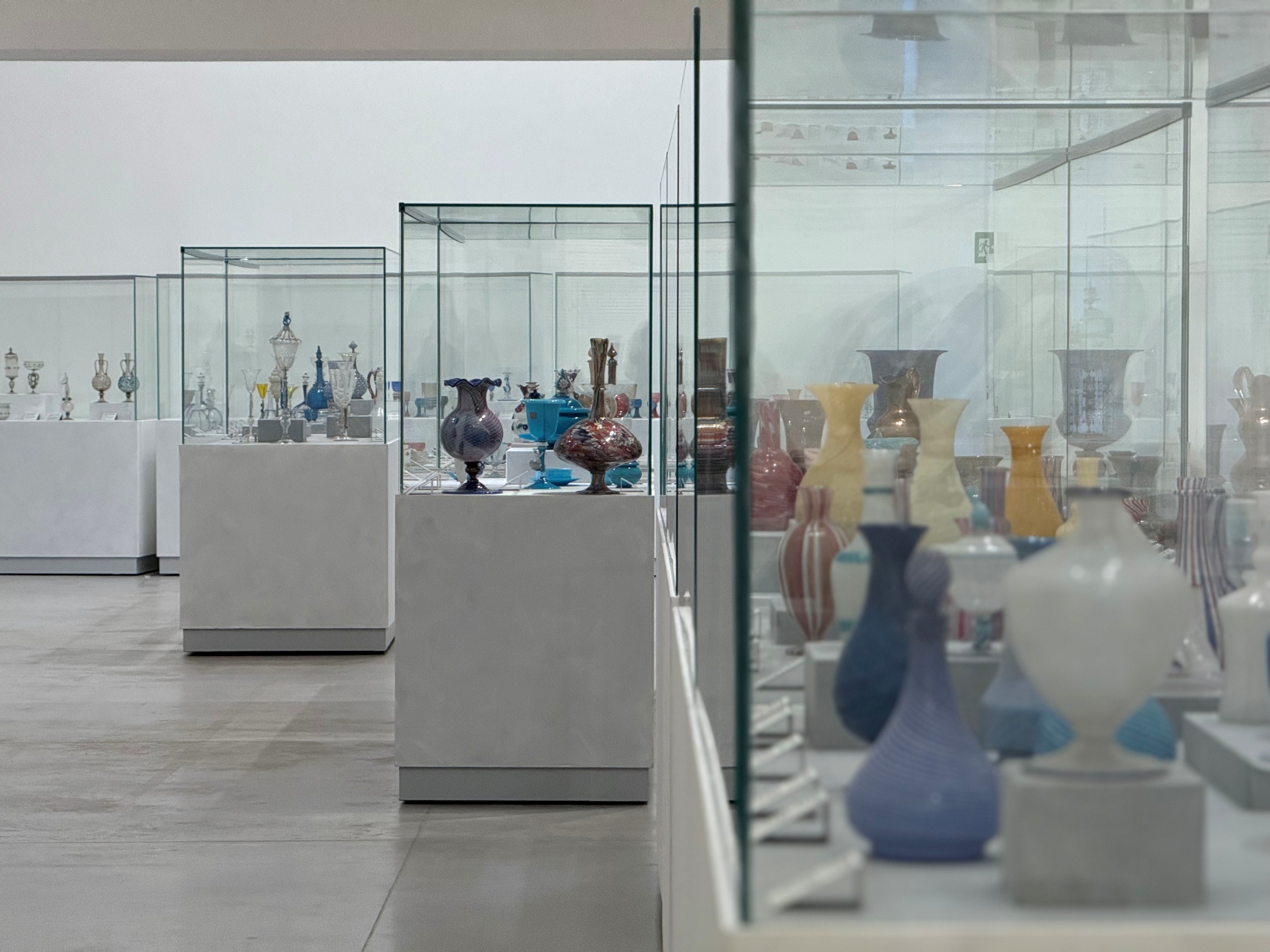 Allestimento museo del vetro